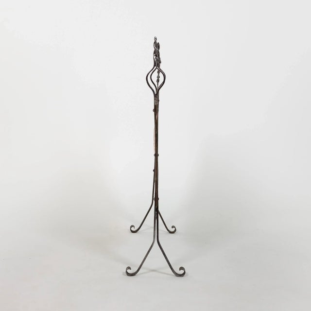 Late 19th Century Arts & Crafts Copper and Iron Firescreen Depicting a Peacock English, Circa 1880 For Sale - Image 5 of 5