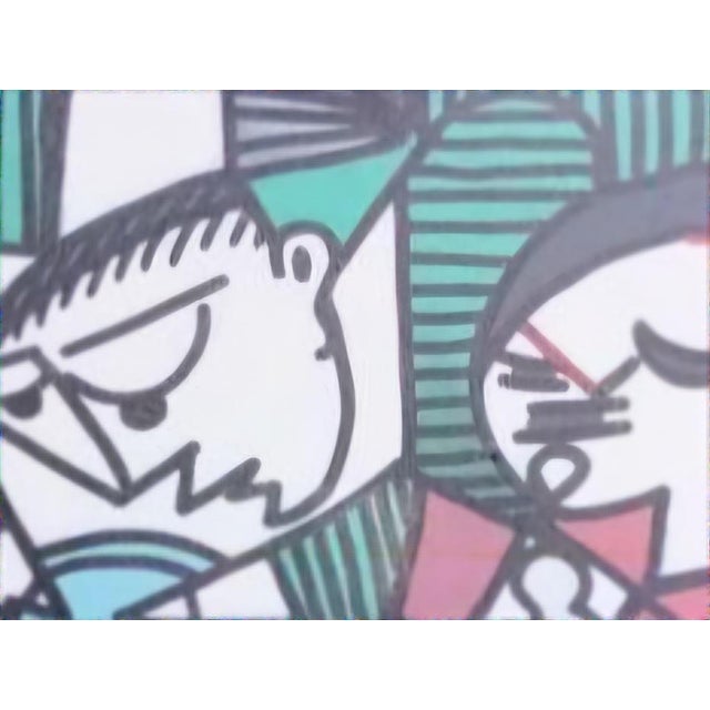 2000 - 2009 Signed Gudmundur Erró Oil on Canvas, Framed Pop Art Figurative Composition For Sale - Image 5 of 8