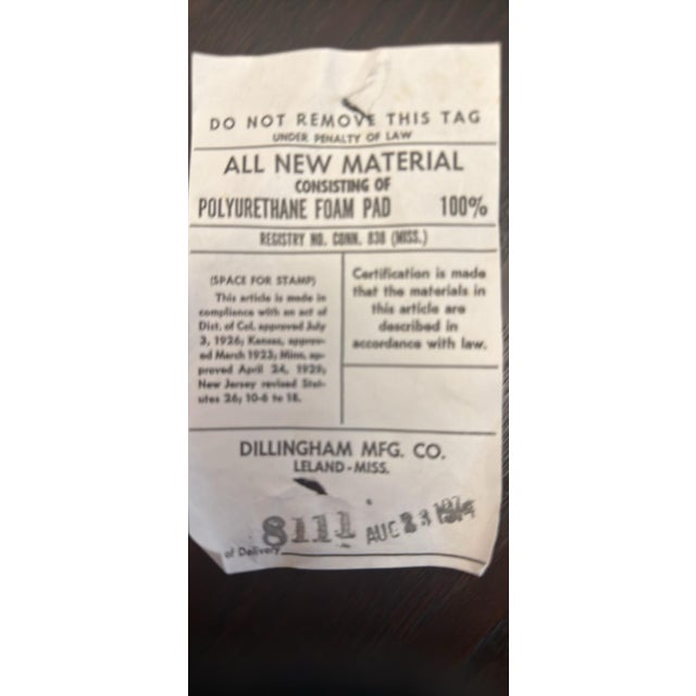 Vintage MCM Dillingham Walnut Dining Chairs For Sale In Portland, OR - Image 6 of 6