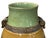 Ceramic Orient Crackle Green Dragon Motif Ram Heads Artistic Pottery Ceramic Vase For Sale - Image 7 of 15