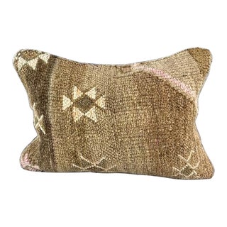 16 x 24 Rug Pillow Bosporus Harmony Turkish Pillow Cushion Cover For Sale