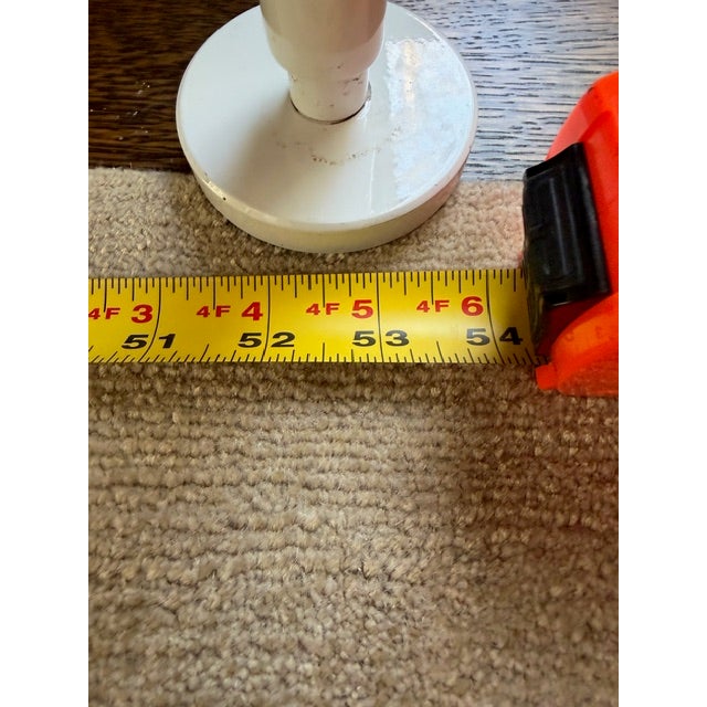 Brueton Brueton Undulatus Bench Custom White Leg For Sale - Image 4 of 12