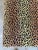 Textile Leopard Print Upholstered Room Divider / Dressing Screen /Partition (3 Panels) For Sale - Image 7 of 12