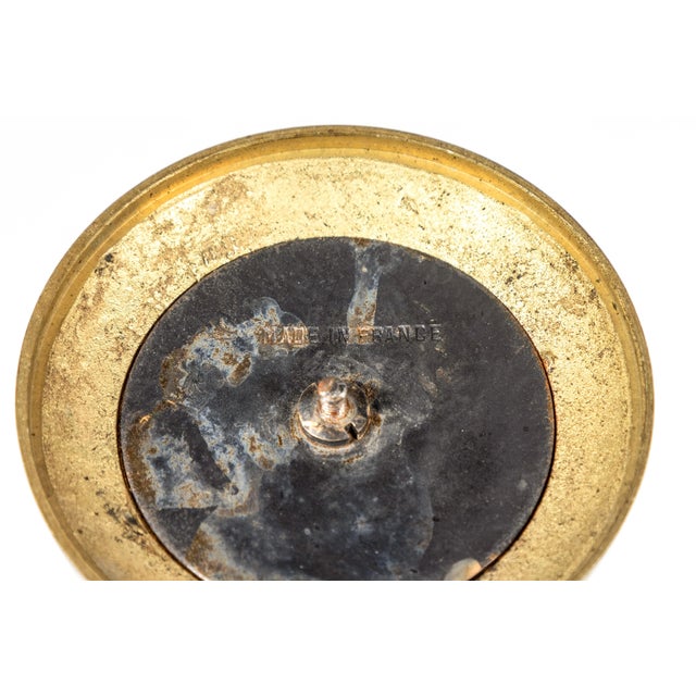 Petite, Turquoise, Porcelain Urns, circa 1910 - A Pair For Sale In Los Angeles - Image 6 of 6