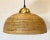 70s pendant in bamboo and brass European Plug (up to 250V).The wiring of this item may be original and might need...