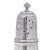 Early 20th Century Antique English Silver Plate Muffineer Pierced Sugar Shaker Caster JFR LTD 8.25" For Sale - Image 5 of 14