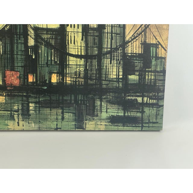 Marius Girard, Metropolitan Bridge, 1963, Lithograph For Sale - Image 6 of 10