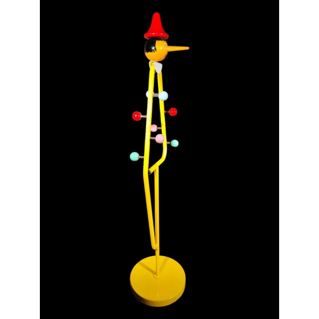 Wood Pinocchio Coat Rack Stand, 1950s For Sale - Image 7 of 17