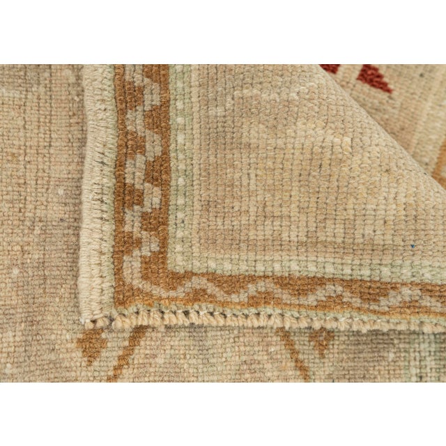 Turkish Mini Rug Oriental Hand Knotted Vintage Rug 1'10" x 2'10" #21045 For Sale In Houston - Image 6 of 8