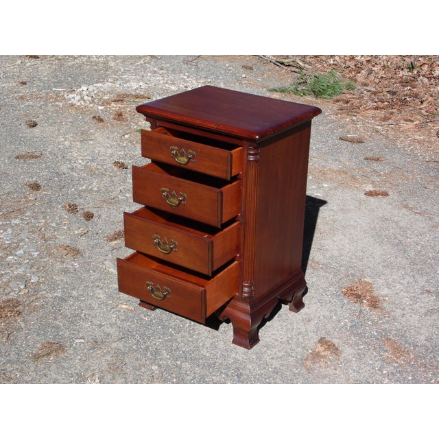 Vintage Kling Federal Style Solid Mahogany Nightstand End Table Chairish