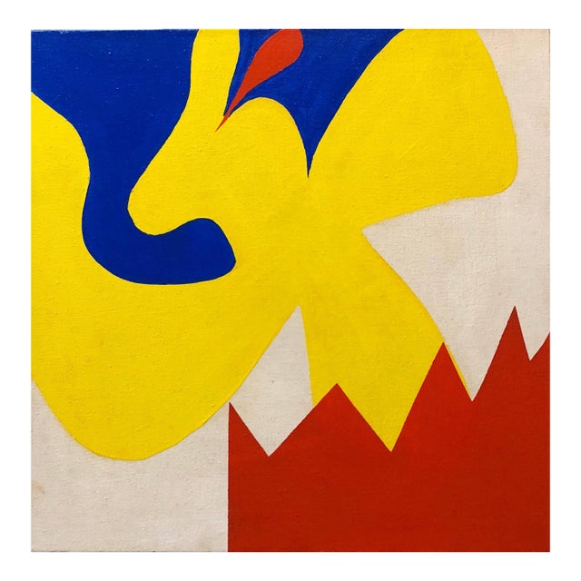 Richard Tum SudenJESTERS LAMENT XI 1963 Abstract Expressionist Painting Tibor de Nagy Gallery, 1963 For Sale