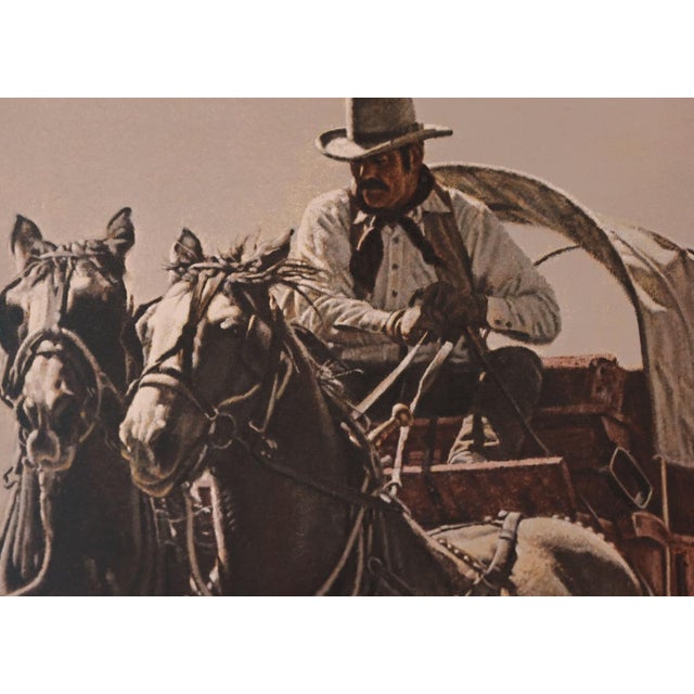 Realism James Bama "Chuck Wagon" 1991 Signed Limited Edition Print 149/1000, Greenwich Workshop For Sale - Image 3 of 7