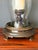 Chapman Manufacturing Company 1970s Patinated Brass Hurricane Candle Holder by Chapman For Sale - Image 4 of 12