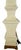 Westwood Lamps Vintage Westwood Industries Cream Crackle Glaze Pagoda Table Lamp For Sale - Image 4 of 4