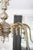 Brass 8-Arm Chandelier with Floral Decoration For Sale - Image 4 of 6