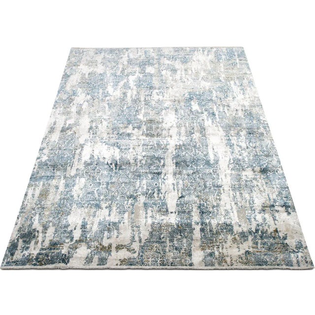 Contemporary Turkish Loomed Rug For Sale - Image 4 of 6