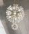 A unique double "Snowflake" rod pendant lamp by Rupert Nikoll, attributed to a design by Emil Stejnar. The lamp was...