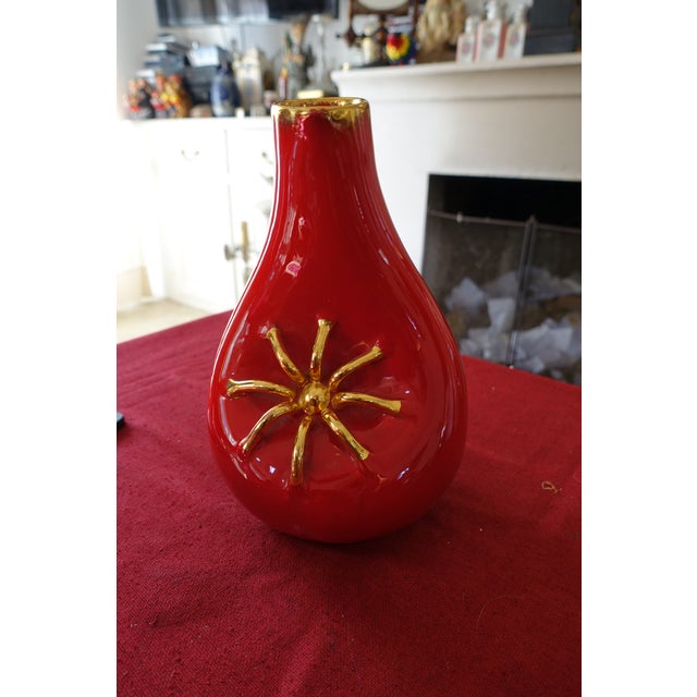 Magnificent vintage Vallauris pitcher Mint condition Very elegant Height 24 cm This piece has an attribution mark, I am...