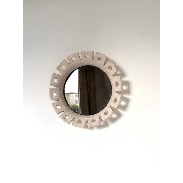 Not Yet Made - Made To Order Fiore Handmade Ceramic Mirror by Renzo Maar For Sale - Image 5 of 15
