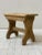 1920s Vintage Natural Pine Primitive / Farmhouse Stool, Circa 1920s For Sale - Image 5 of 13