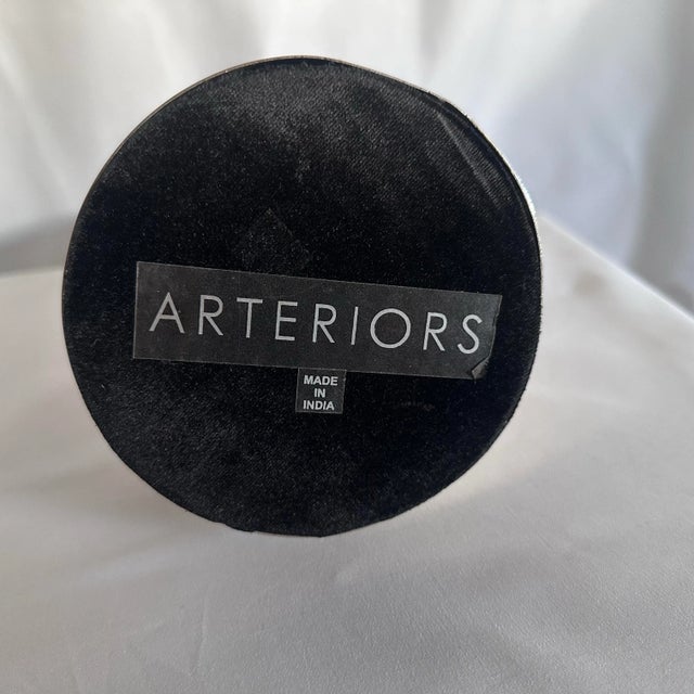 2010s Pair of Arteriors Stead Horn Sculptures With Polished Brass Base. For Sale - Image 5 of 10