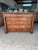 Wood 19th Century French Empire Walnut Marble Top Chest of Drawer / Commodes For Sale - Image 7 of 12