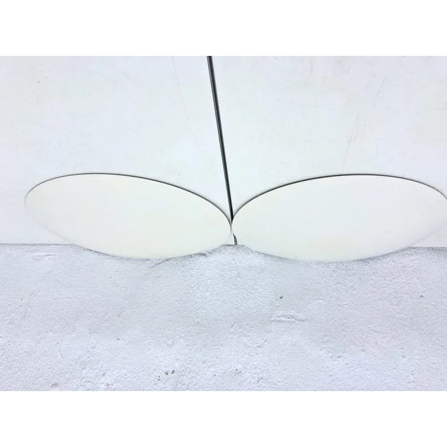2 wall lamps from the 80s. Metal. Good used condition. Light wear. 3 x 38 x 30 cm This piece has an attribution mark, I am...