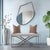 Contemporary artist Thomas Hayes was the inspiration for the abstract metal framed mirrors. His unique geometric shapes...