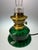 Holmegaard Dagmar Mini Table Lamp in Emerald Green Glass from Holmegaard, Denmark, 1970s For Sale - Image 4 of 8