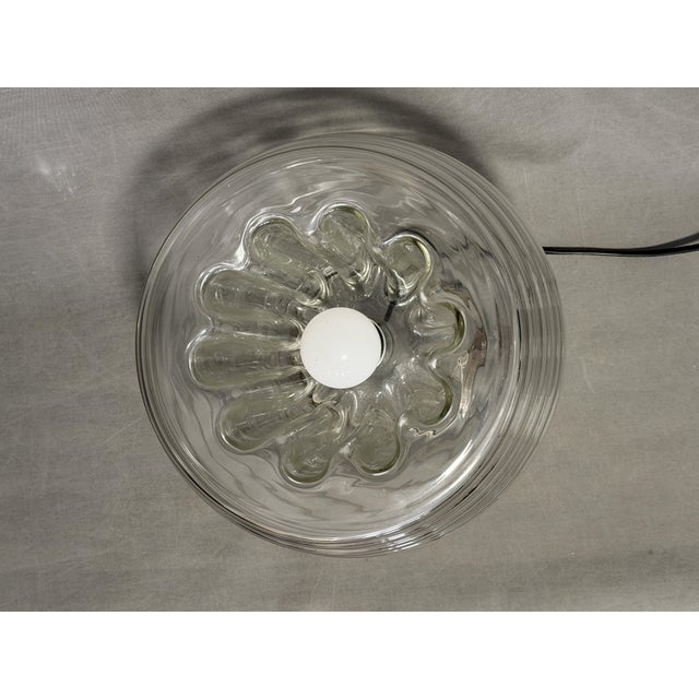 1970s Vintage Table Lamp in Glass from Peill & Putzler, 1970s For Sale - Image 5 of 9