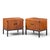 Mid-Century Modern Milo Baughman for Directional Mid Century Walnut Nightstands - Pair For Sale - Image 3 of 11