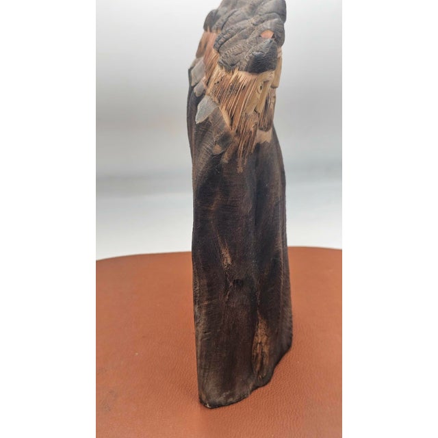 1970s Wooden Sculpture of Jewish Men, 1950s-1970s For Sale - Image 5 of 12