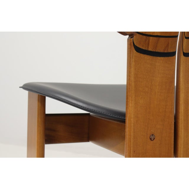 Vintage ​Africa Dining Chairs by Afra & Tobia Scarpa for Maxalto, 1975, Set of 8 For Sale - Image 12 of 16