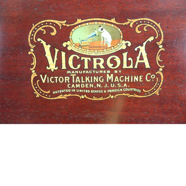 Victor Talking Machine Co. Victrola Vvxi Walnut Tabletop Phonograph C1920 For Sale - Image 6 of 15