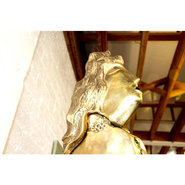 Mid 20th Century Tall John Richen Bronze “Lady“ For Sale In Palm Springs - Image 6 of 11