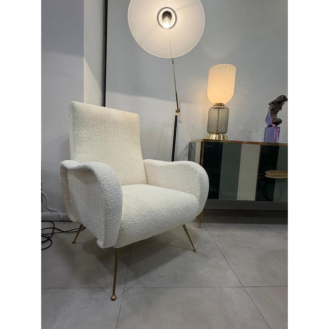 Gray Armchairs in the style of Marco Zanuso, 1960s, Set of 2 For Sale - Image 8 of 14