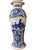 Royal Delft Antique 1911 Royal Delft De Porceleyne Fles Lidded Vase With Panoramic Dutch Landscape For Sale - Image 4 of 9