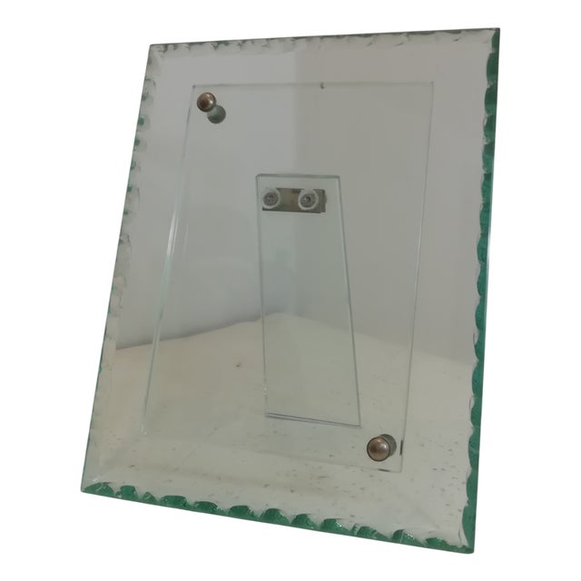 Glass Photo Frame by Pietro Chiesa for Fontana Arte, 1950s For Sale