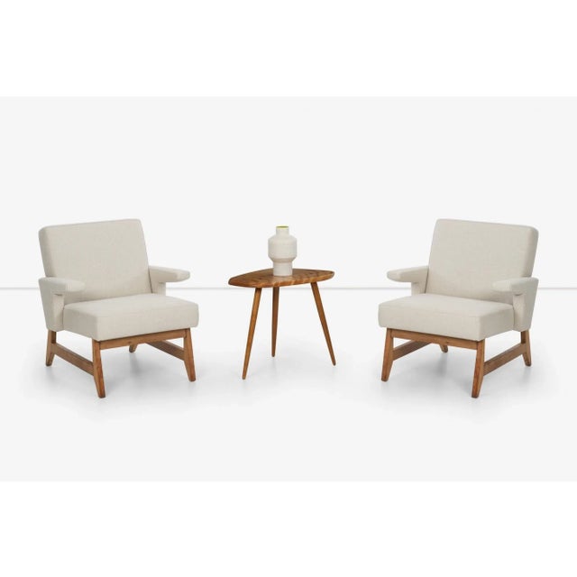 1970s Arthur Espenet Carpenter Three-Legged Occasional Table For Sale - Image 12 of 13