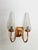 2-Armed Wall Lamp from Elmet Zabrze, Poland, 1970s For Sale - Image 14 of 15