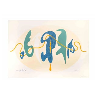 Leo Guida, Signals, Screen Print, 1984 For Sale