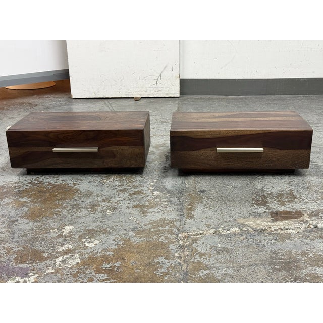 Design Plus Gallery presents a Pair of Sierra Nevada Nightstands from Sierra Living Concepts. These nightstands are made...