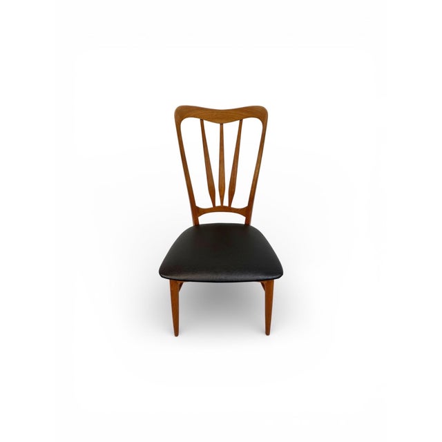 Wood Mid-Century Danish Modern Koefoeds "Ingrid" Teak Dining Chairs - Set of 8 For Sale - Image 7 of 10