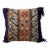 19th Custom Made Antique Lumbar Caucasian Pillow 14" W For Sale