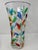 This lovely vase features incredible colors and it would be a wonderful addition to any room. Handcrafted in Italy of fine...