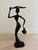 Vintage African Woman Figurine - Art Deco Tribal Sculpture For Sale - Image 4 of 4