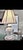 Hollywood Regency 1950s Hollywood Regency Large Glazed White Ceramic Lamps (Pair) For Sale - Image 3 of 3