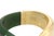 Mid 20th Century Tiffany & Co. Elsa Peretti Green Jade 18k Yellow Gold Cuff Bangle Bracelet For Sale In Miami - Image 6 of 6