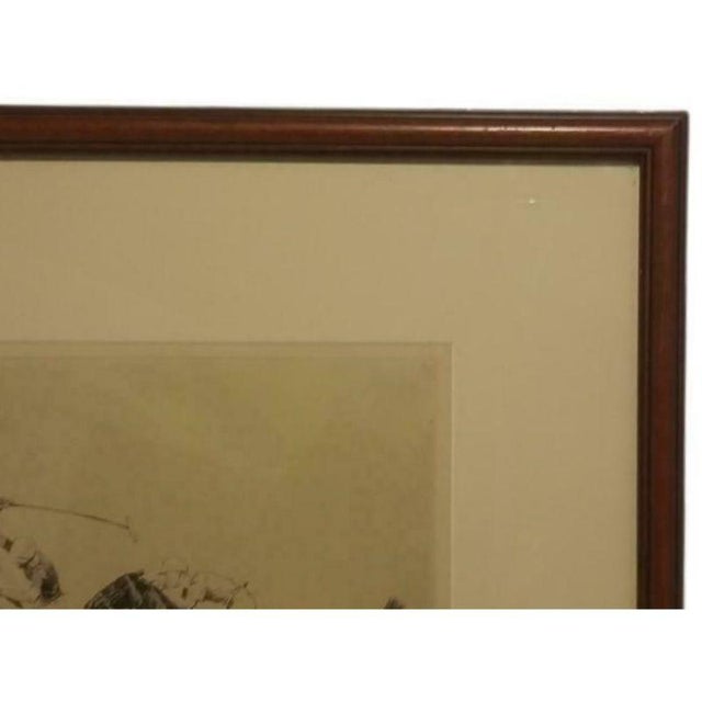 1920s International Polo Argentina vs Usa by Paul Desmond Brown (Signed) For Sale - Image 9 of 10