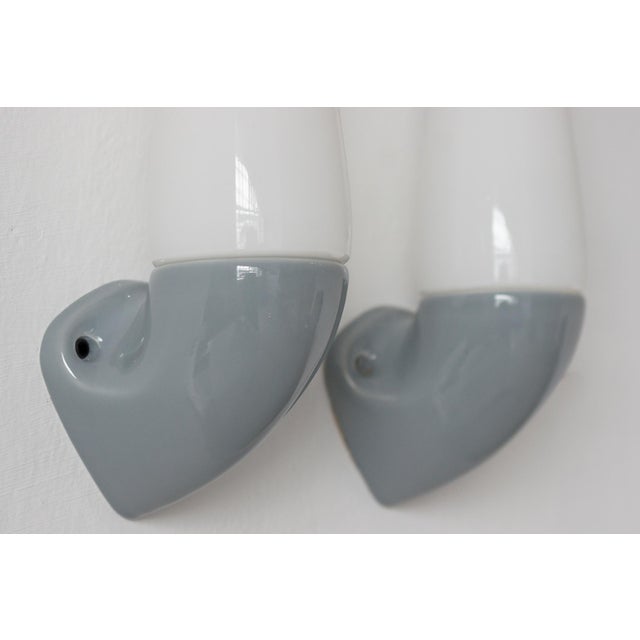 Ceramic Model 6035 Lamps by Stig Carlsson for Ifö, 1960s, Set of 2 For Sale - Image 4 of 6